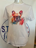 T-shirt stampa BULLDOG FRANCESE